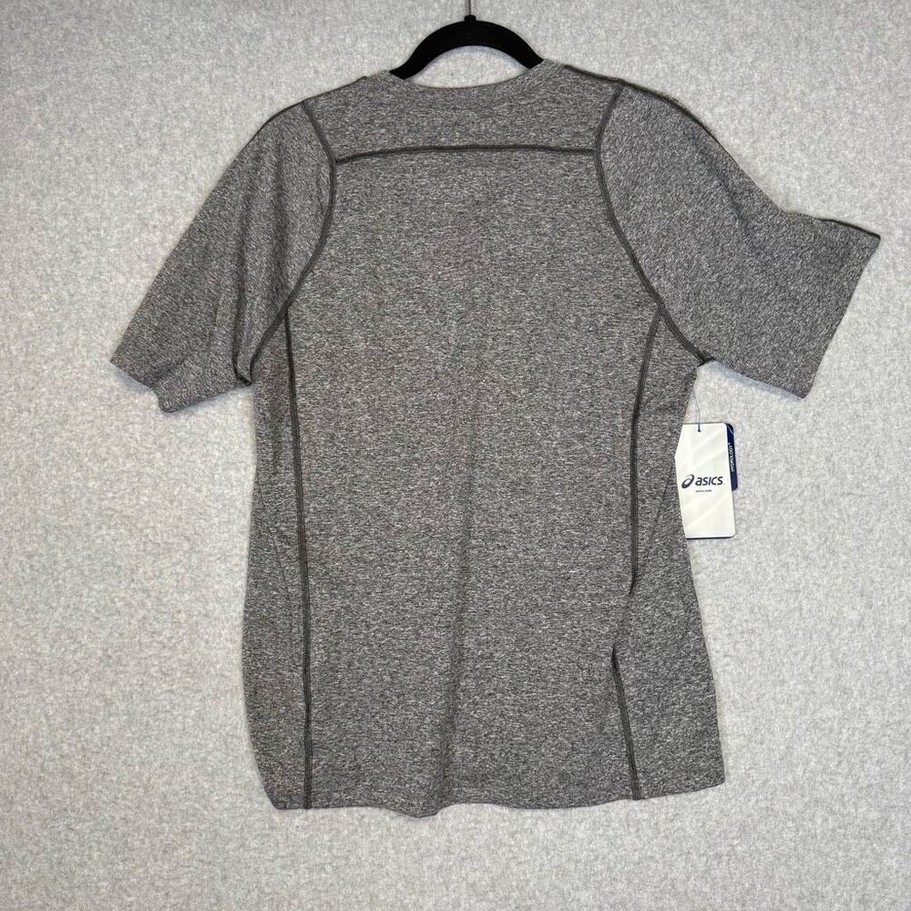 Brand New Asics Men's Size Small Everyday Grey Short Sleeve T-Shirt - Picture 6 of 7